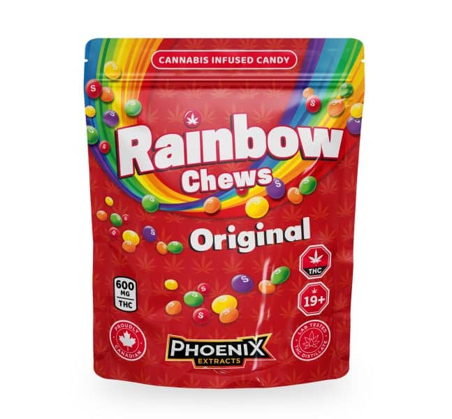 Rainbow Chews THC Candy Original